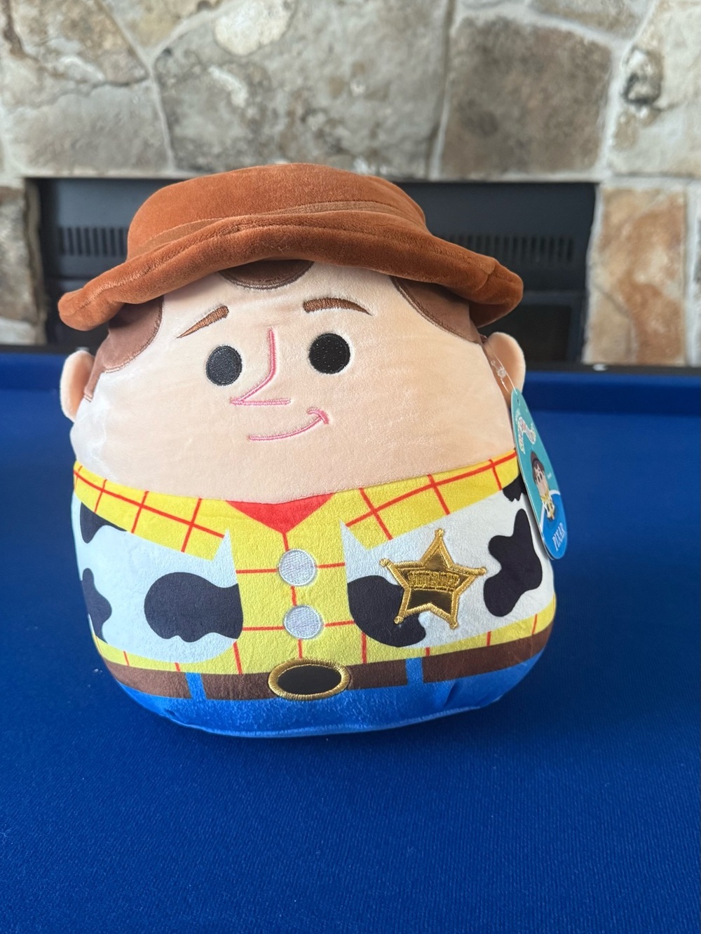 Disney Plush Cowboy Sheriff Toy - Brown Hat, Yellow Vest